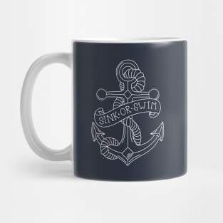 Vintage Anchor Tattoo Mug